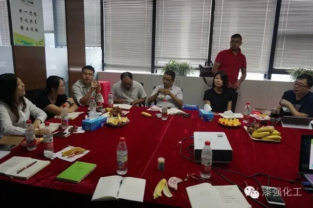 深圳赢想力品牌王老师莅临水蜜桃视频在线免费化工参观指导
